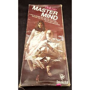 Vintage Super Mastermind Board‎ Game Original Box Complete Vintage Invicta 1975